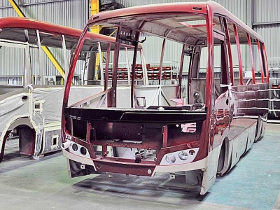 Строение автобусов: Составные части